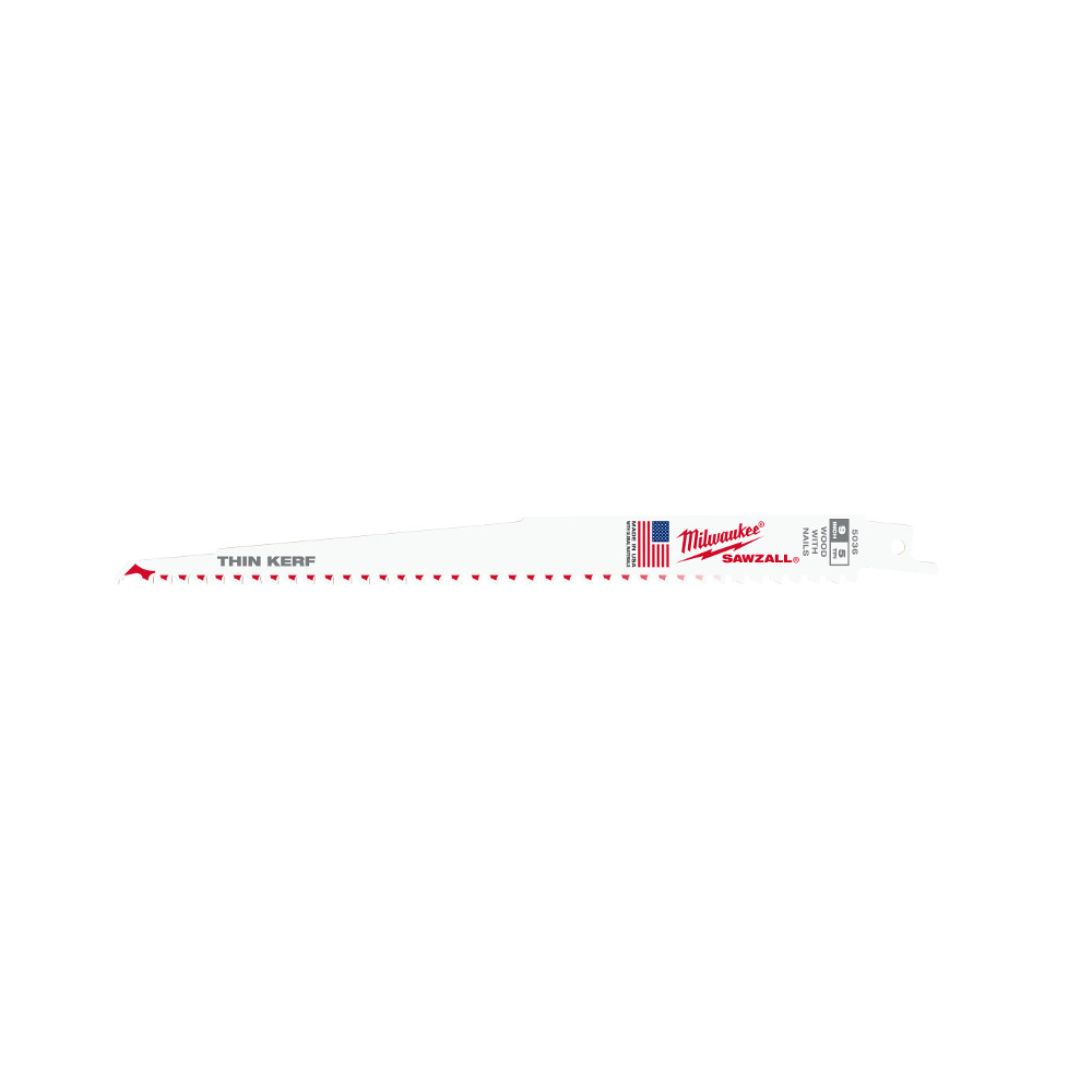 9" 5T SAWZALL Wood Blade 5pk