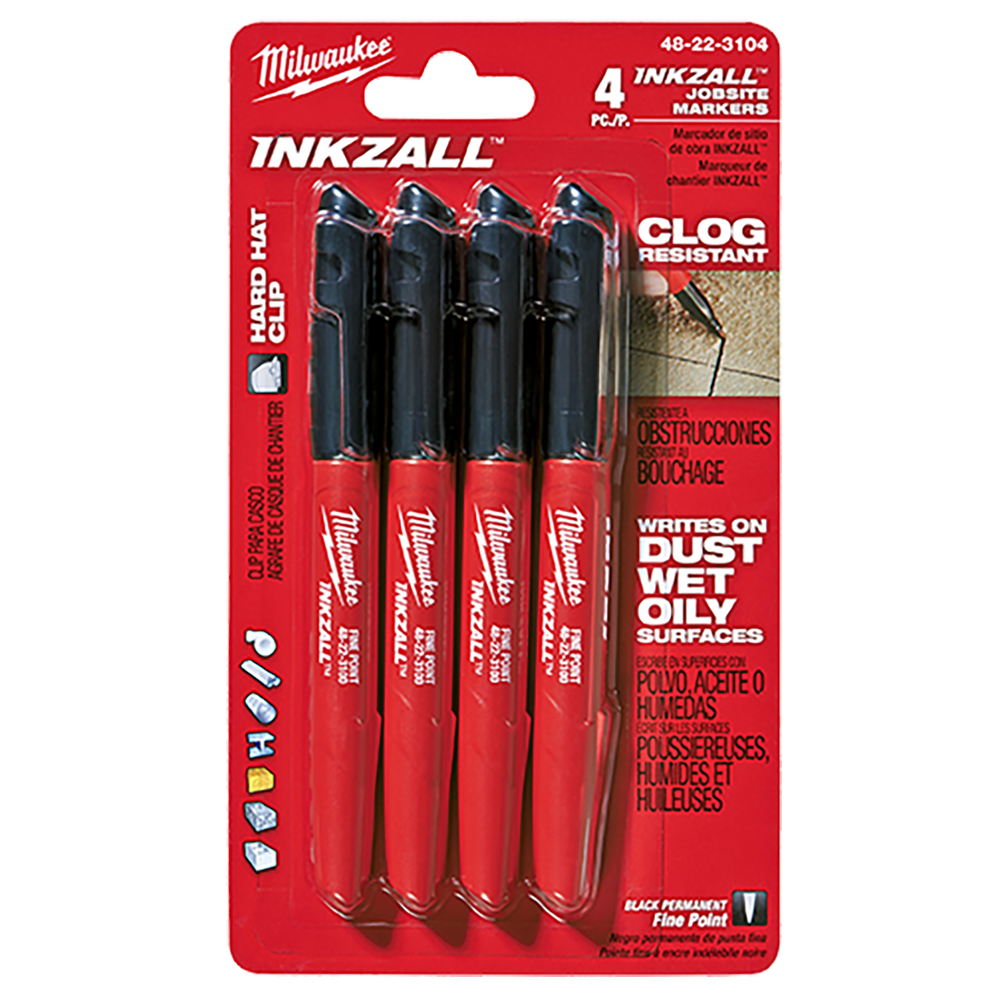 Fine Point Markers 4pk