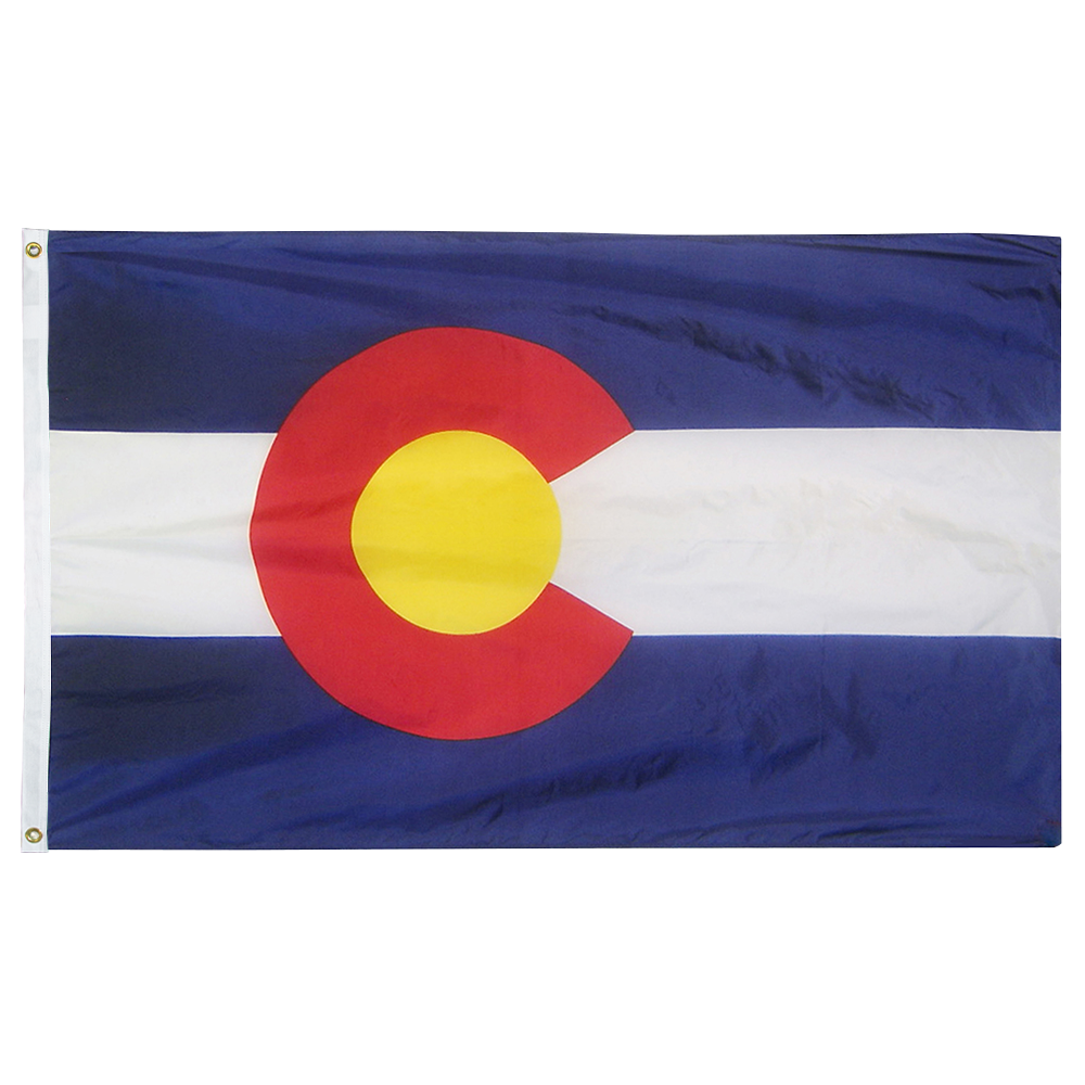 Colorado State Flag Poly
