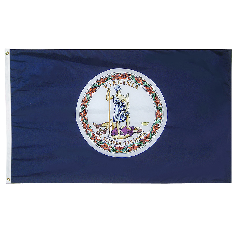 Virginia State Flag Poly