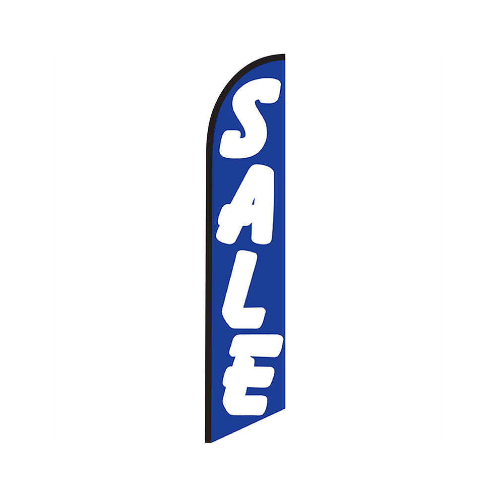Sale Knit Poly Banner Blue