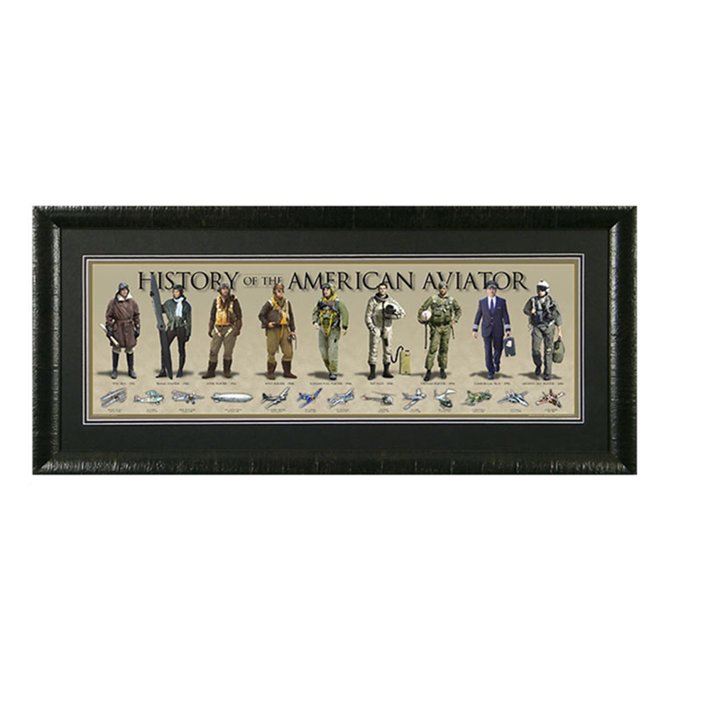 Prints, Aviator, Framed