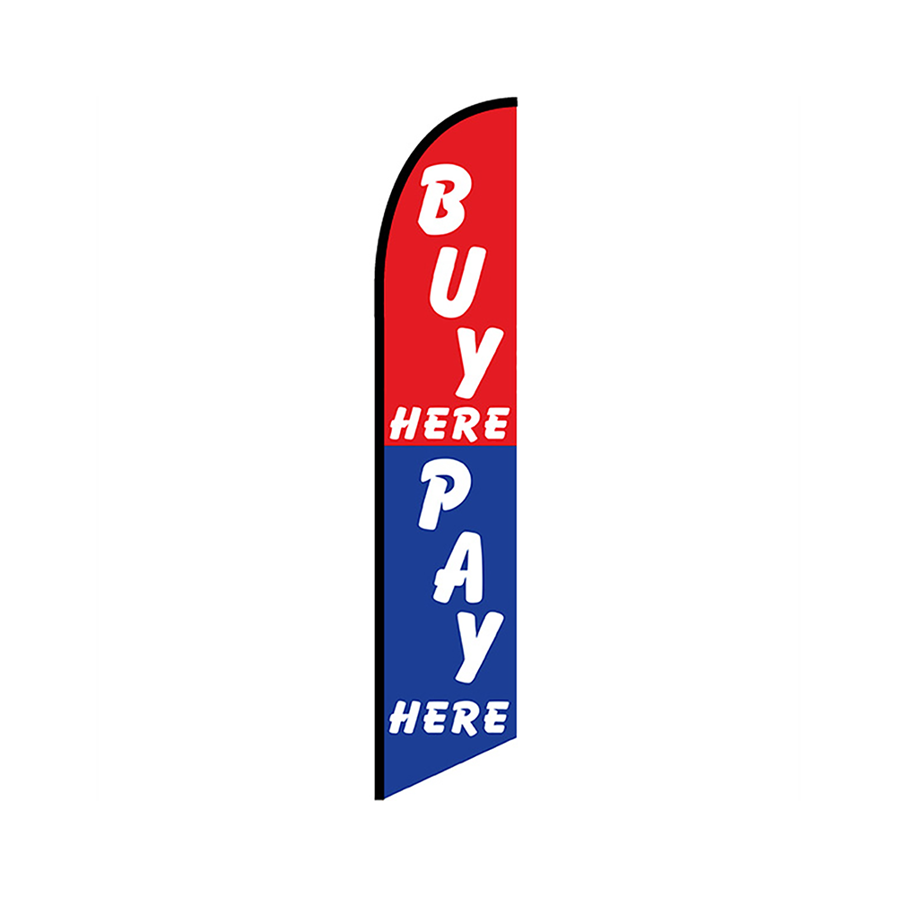 Buy Here Pay Here Knit Poly Banner