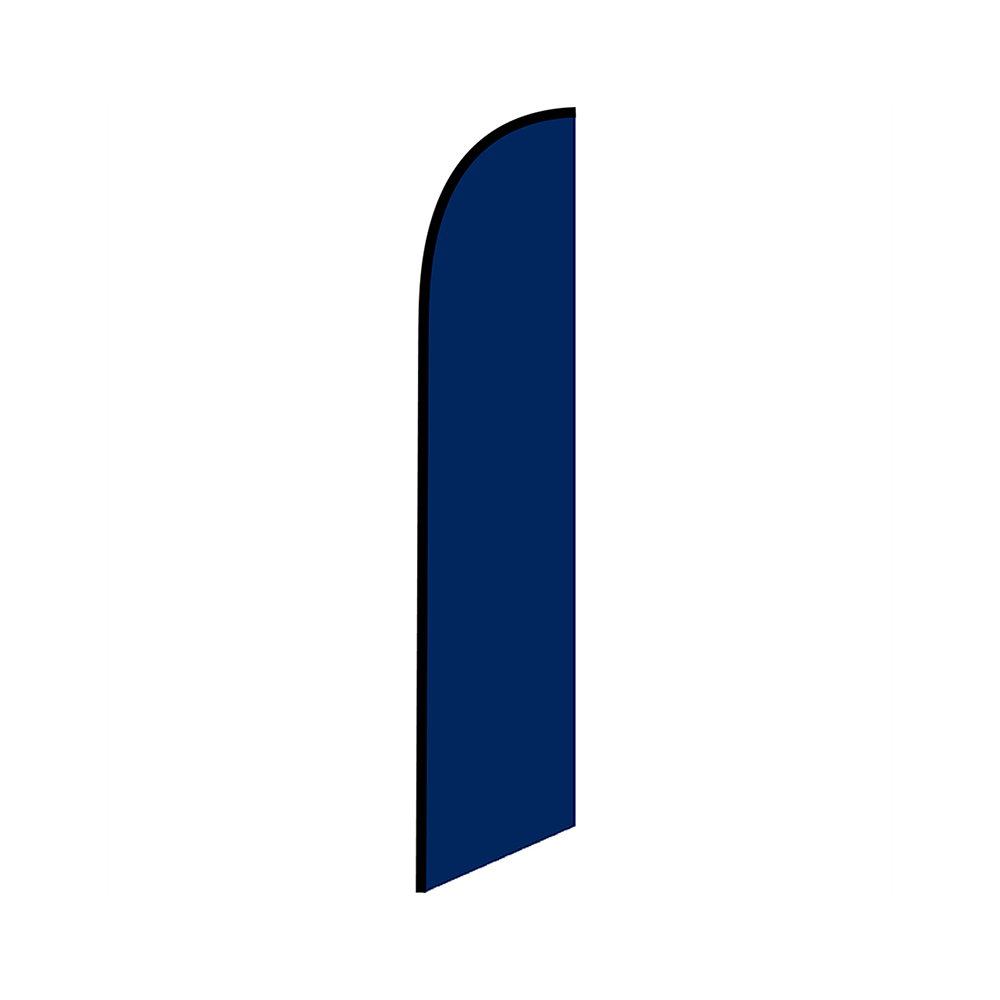 Dark Blue Knit Poly Banner
