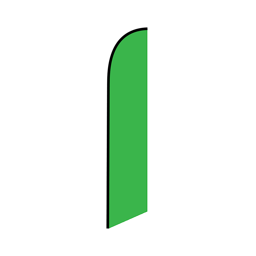 Light Green Knit Poly Banner