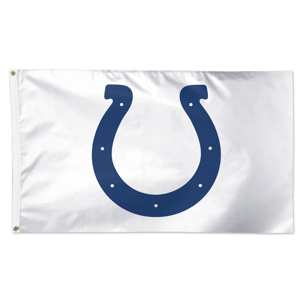 Indianapolis Colts White Deluxe 3 x 5
