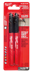 Fine Point Black Markers 2pk