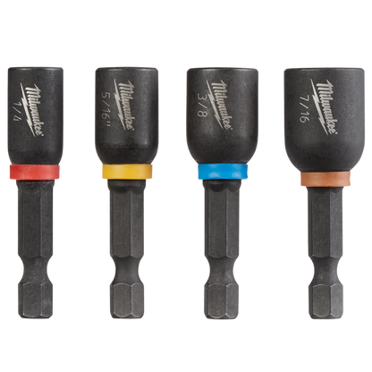 4pc Magnetic Nut Driver Set