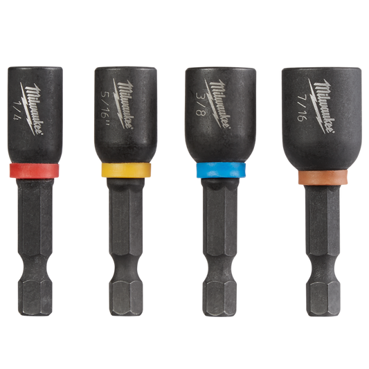 4pc Magnetic Nut Driver Set