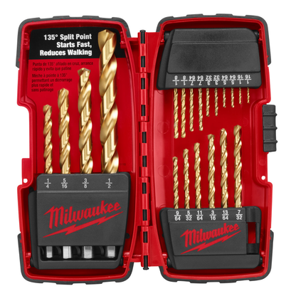 Thunderbolt Titanium Drill Bit Set 20pc