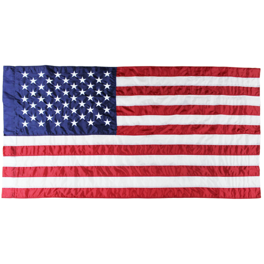 American Flag Nylon Indoor with Pole Hem