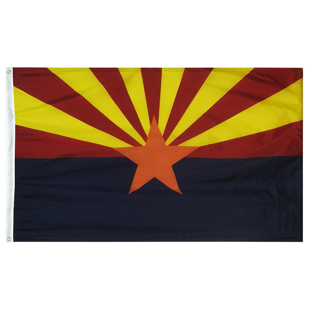 Arizona State Flag Poly