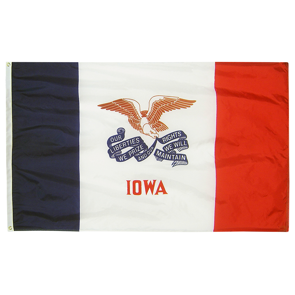 Iowa State Flag Nylon