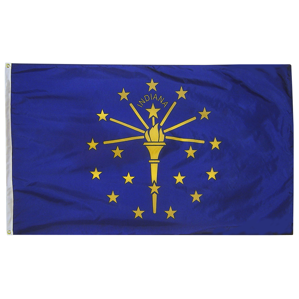 Indiana State Flag Nylon