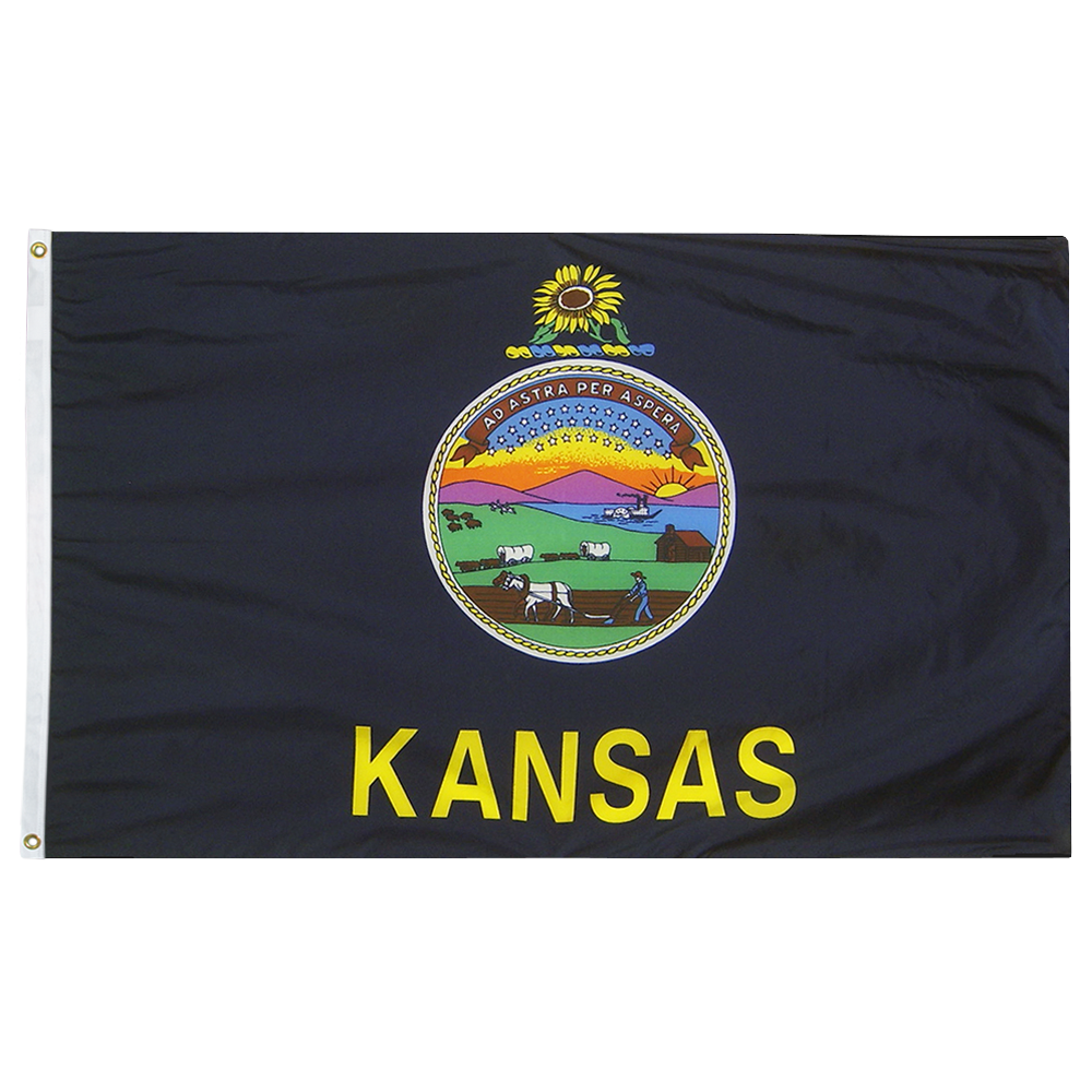 Kansas State Flag Poly