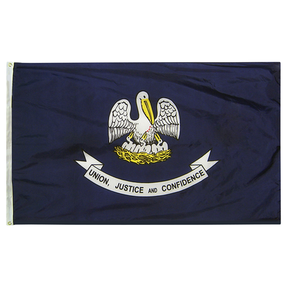 Louisiana State Flag Poly