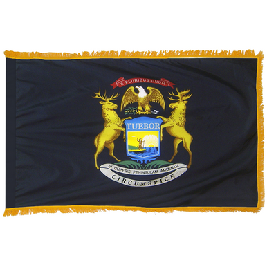 Michigan  Nylon Pole Hem and Fringe