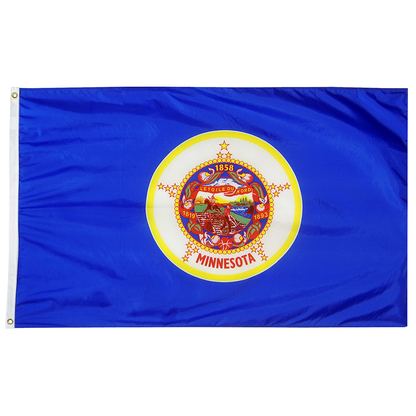 Minnesota State Flag Nylon - Historical