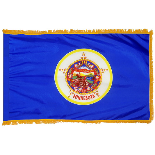 Minnesota 4 X 6 Nylon Pole Hem and Fringe - Historical