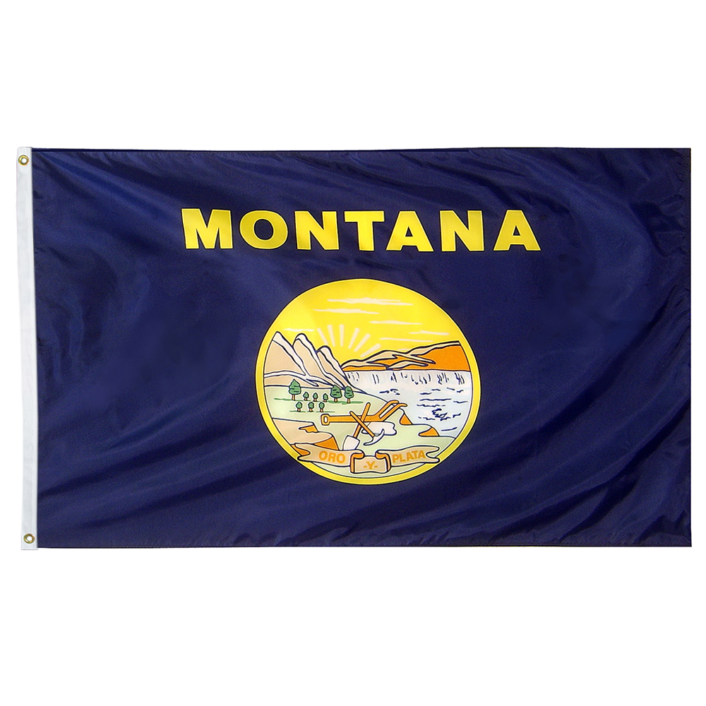 Montana State Flag Poly