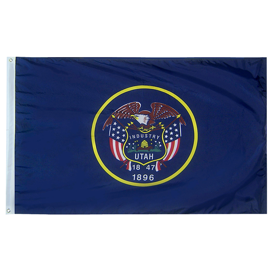 Utah State Flag Nylon - Historical