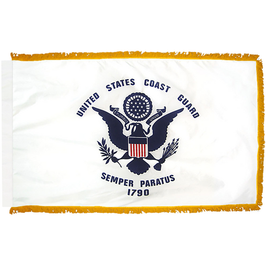 Coast Guard 3 X 5 Nylon Pole Hem and Fringe