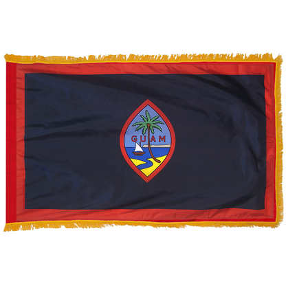Guam 3 X 5 Nylon Pole Hem and Fringe
