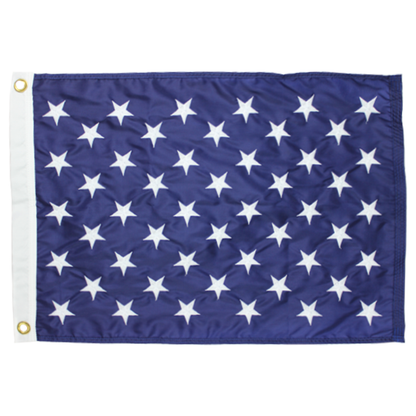 American Union Jack 18 in X 25 in Nylon with Header and Grommet - Historical Naval