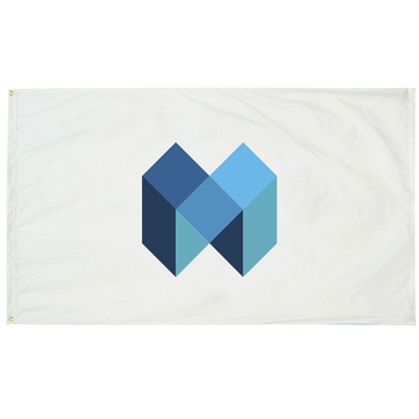 City of Marion, 2 X 3 Nylon, DP, S/R, with Header and Grommet