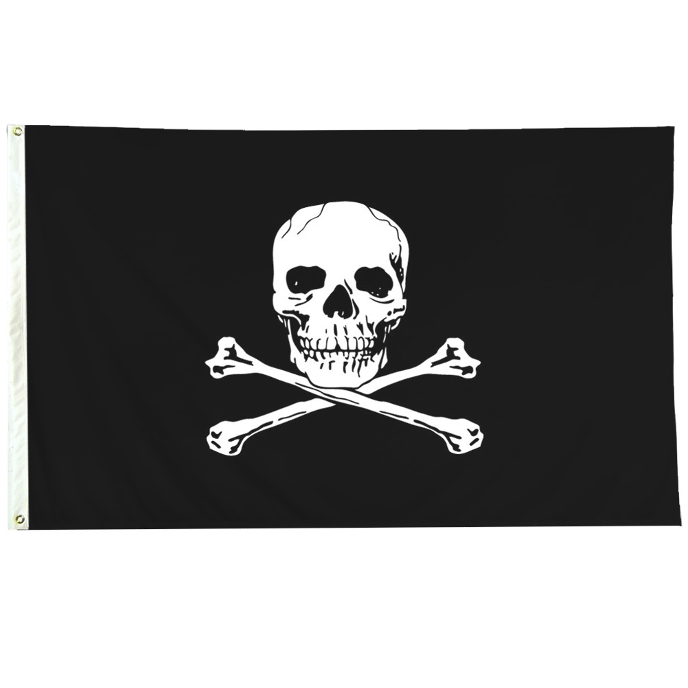 Jolly Roger Nylon with Header and Grommet