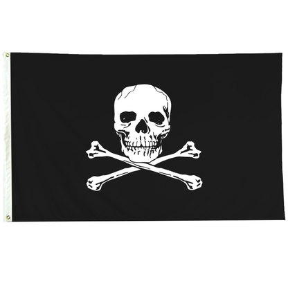 Jolly Roger Nylon with Header and Grommet