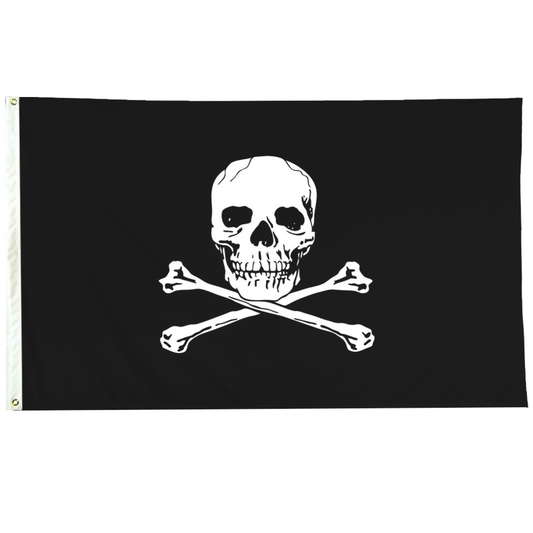 Jolly Roger Nylon with Header and Grommet