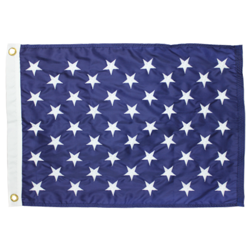 American Union Jack 25 in X 31 in Nylon with Header and Grommet - Historical Naval