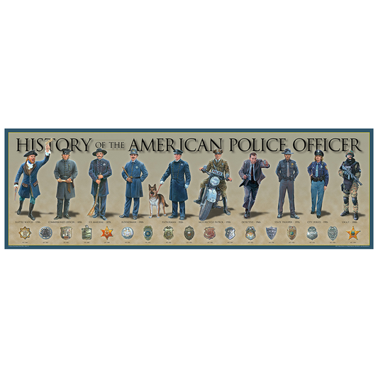 Prints, Police Officer, Rolled