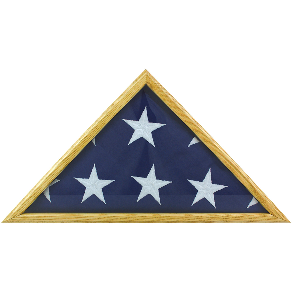 Memorial Case Veteran Oak