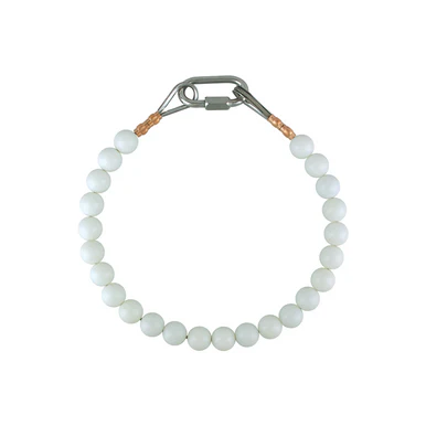 Beaded Retainer for 10in Butt Diam. Flagpole, White