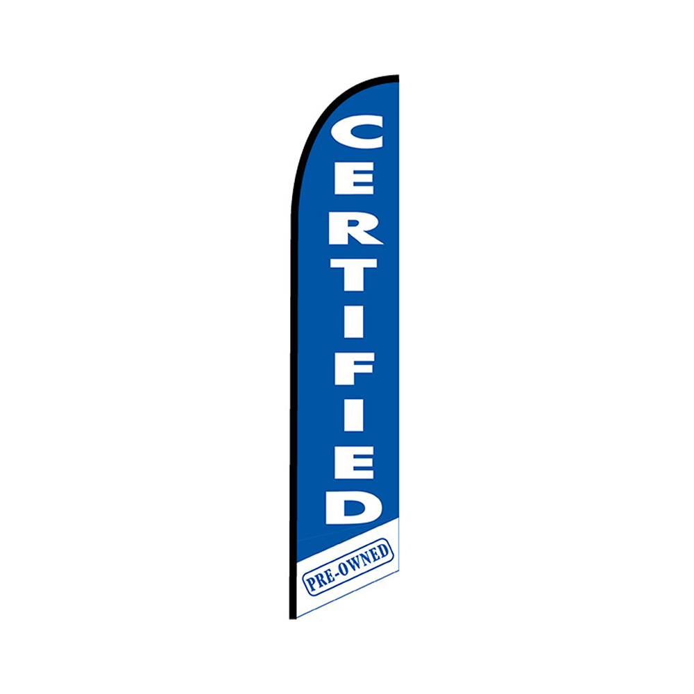 CPO Knit Poly Banner Blue