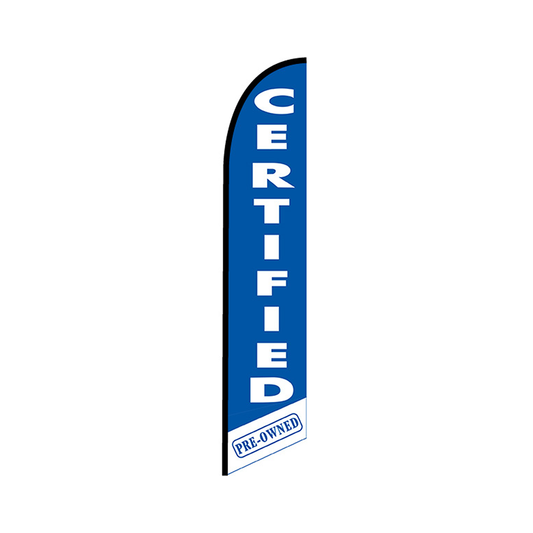 CPO Knit Poly Banner Blue
