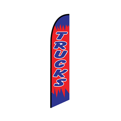 Trucks Knit Poly Banner