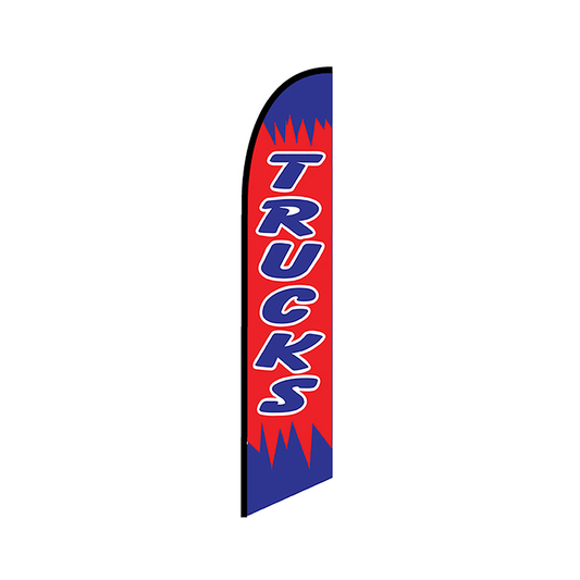 Trucks Knit Poly Banner