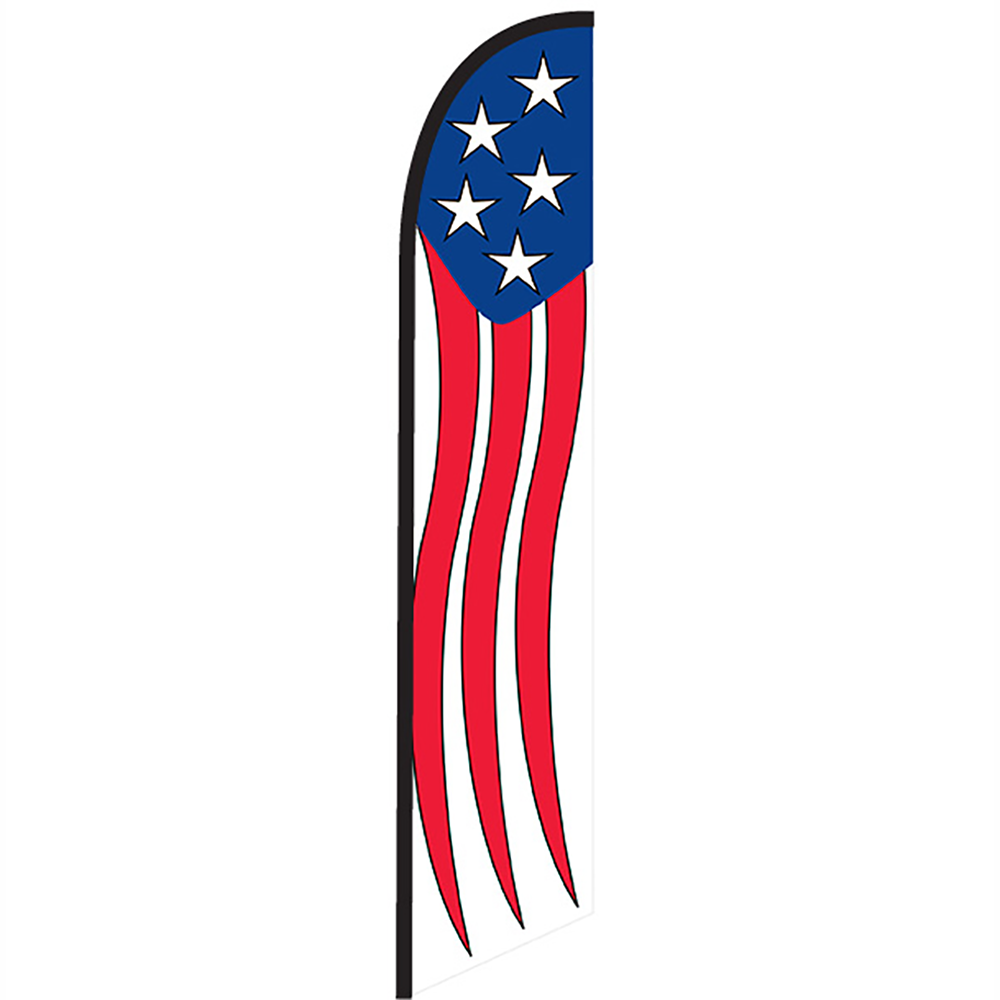 5 Star Glory Knit Poly Banner