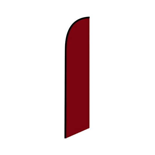 Burgundy Knit Poly Banner