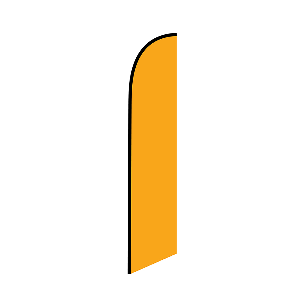 Golden Yellow Knit Poly Banner