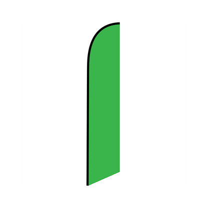 Light Green Knit Poly Banner