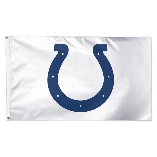 Indianapolis Colts White Deluxe 3 x 5